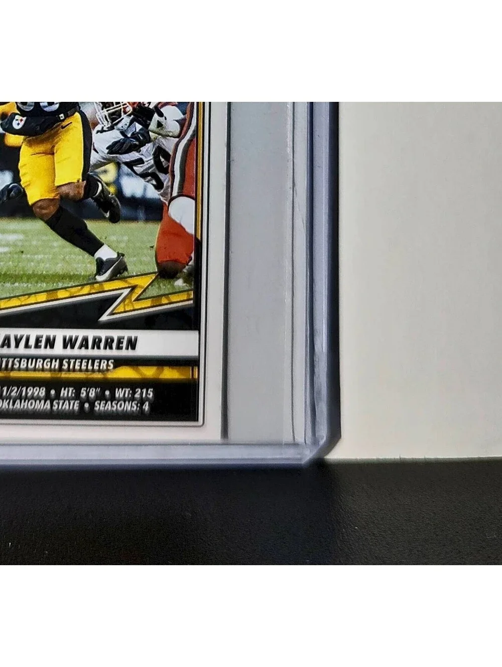 Jaylen Warren 2025 Panini NFL #153 Sticker Pittsburgh Steelers